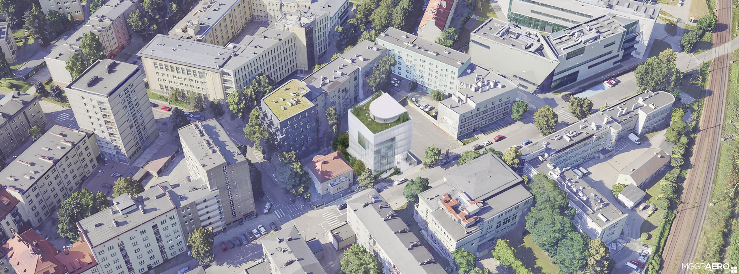 <p><strong>Budynek dydaktyczny kampusu ASP w Katowicach</strong></p>