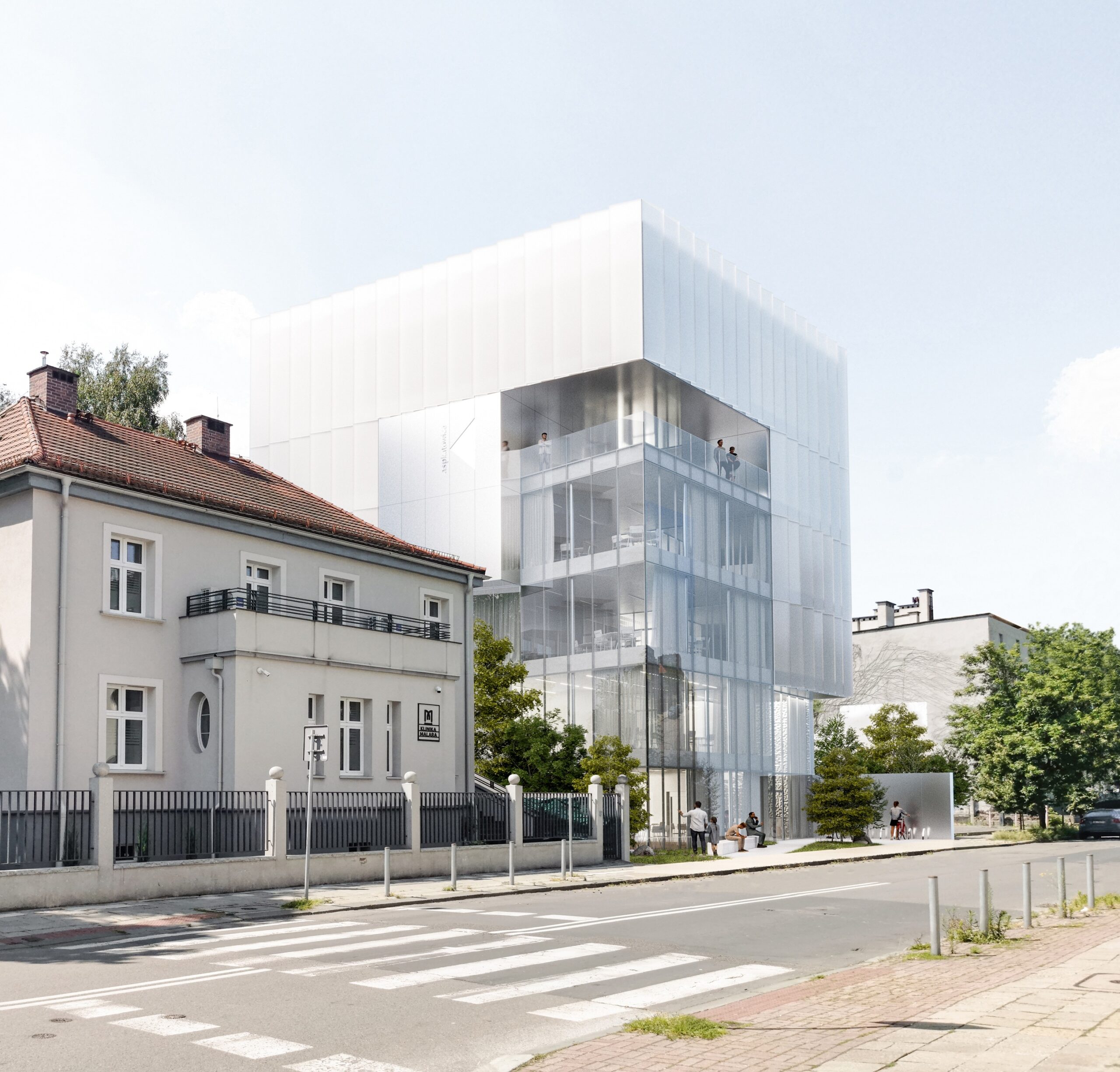Extension of the Academy of Fine Arts campus in Katowice